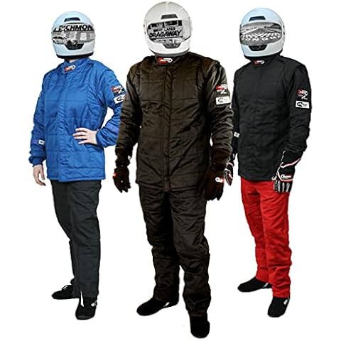 PROFOX-502 Black 2XL Jacket Auto Racing Fire Resistant SFI 3.2A/5 Racing Fire Suit (Jacket only) Cover