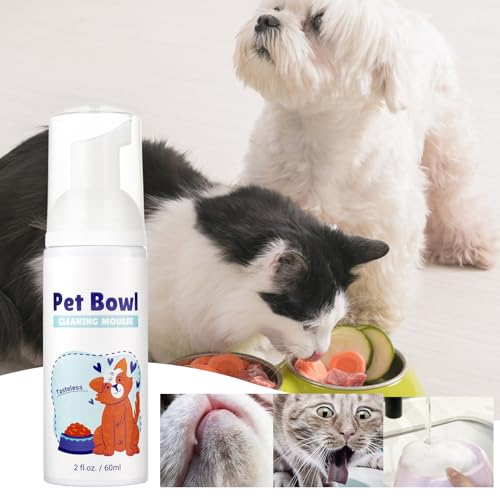 de tigela de cachorro Líquido, de tigela de cachorro,Mousse de lavagem de mesa de cães de 60 ml - Li