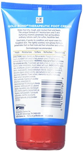 Gold Bond Triple Action Foot Cream, 4 Ounce(Pack Of 6) #TOP1