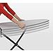 Brabantia Size C (49 x 18 inches) Replacement Ironing Board Cover with Durable Foam Layer (Metallized) Easy-Fit, 100% Cotton