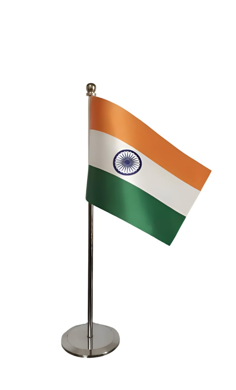 Indian flag for office table and home(materila metal) Unicorn enterprises (B0DF2JB4H5) Amazon Price History, Amazon Price Tracker