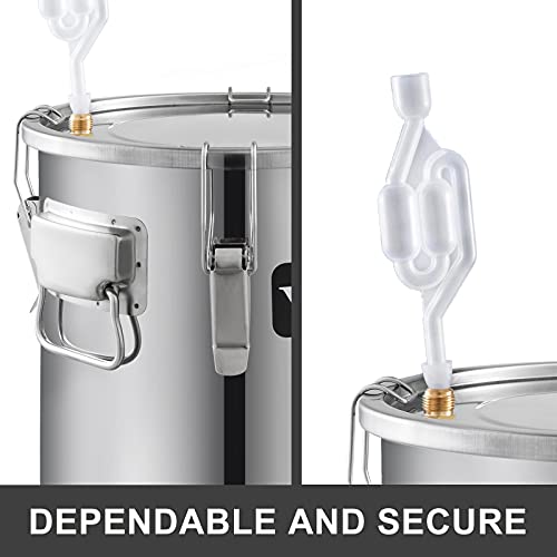 image for VEVOR Alcohol Still, Stainless Steel Alcohol Distiller with Copper Tub