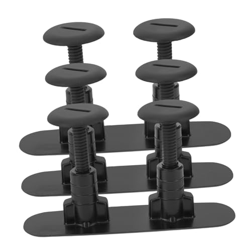BESTonZON Surfboard Fin Base Fixing Screw Langlebig Ersatz Schrauben Kit mit Werkzeugen für Longboard Surfbrett Schwanzflosse Montage Geeignet für Anfänger und Profis