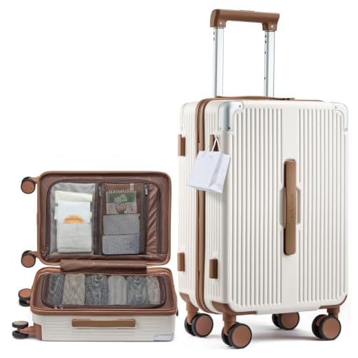 Compact LOVEVOOK Hardside Carry On Luggage