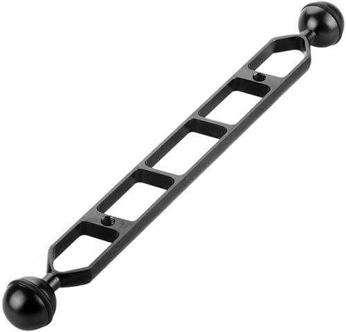 Miniatura 1 de Aleación de aluminio de 11 pulgadas, brazo de bola doble, retráctil, aleación de aluminio, bajo el agua, conector de sistema de brazo CNC, extensión