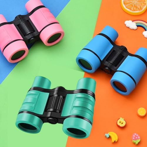 Binoculares 4X30 con mango antideslizante azul miniatura 4