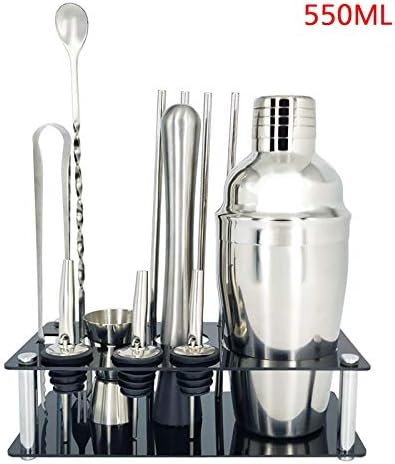 Set de 13 Piezas para Bartender Coctelera Acero Inoxidable miniatura 3