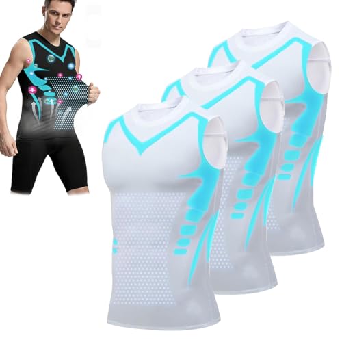 Qiawi Ionic Shaping Vest, 2024 A versão mais recente da camisa de modelagem iônica sem mangas, para