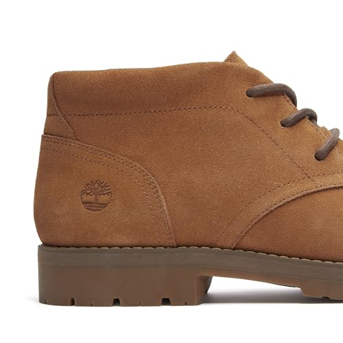 Timberland Men's Britton Square Mid Lace-Up Boot, Rust Suede, 11.5 Wide - Image 2