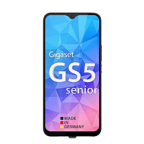 Gigaset GS5 Senior Smartphone - Användarvänlig med SOS-funktion