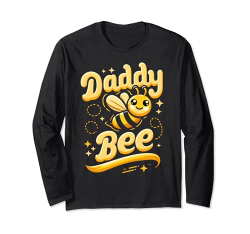 Daddy Bee Funny Family Apicultura Papa Día del Padre Manga Larga