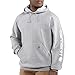 Produktbild Carhartt Workwear Kapuzenpullover Hooded Sweater Original Fit mit Ärmellogo, XXL, grau, K288HGY