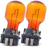 Mhrxusd 2 Pack PWY24W Front Turn Signal Light Bulbs Replacement for Passat 2016 for Lavida for Octavia 2017 for Audi A4 Q3 Q7 for Ford Fusion Mondeo EDGE, Replace 12174 12174NA 12174 NAHTR, 12V 24W