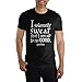Harry Potter Hogwarts Marauder's Map I Solemnly Swear That I Am Up to No Good Men's T-Shirt (Large) Black