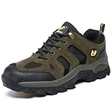 Las zapatillas de trekking impermeables para hombre ofrecen un excelente soporte del arco para los contornos naturales del pie gracias a las plantillas extraíbles de espuma con memoria. La entresuela de EVA amortiguadora también proporciona el apoyo que necesitas para las interminables aventuras que te esperan.