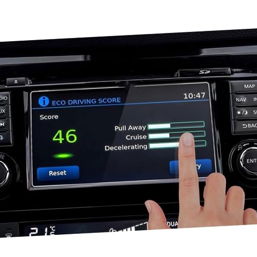 Film de protection écran voiture anti-rayures en verre trempé Nissan X-Trail