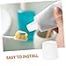 Beaupretty 50pcs Travel Toothpaste Caps Pointed Plastic Lids for Easy Dispensing Durable Sturdy Toothpaste Covers for Home Travel Use Multipurpose Squeeze Design
