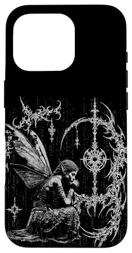 Y2K Grunge Fairy Alt Gothic Sigilism Vintage Graphic Carcasa para iPhone 16 Pro