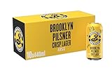Brooklyn Pilsner Lager Beer 440ml Can (Pack of 10)