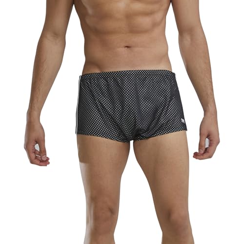 TYR Men's Poly Mesh Trainer Swim Suit (Black, 40) - image 1