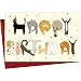 Cheerin Happy Birthday Card for Him or Her - Funny Birthday Card - Humourous Greeting Card - Cat Birthday Card for Cat Lovers Men Women