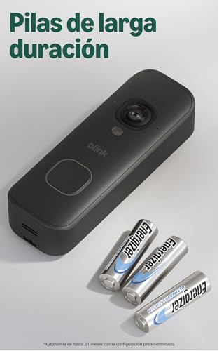 Miniatura 6 de Blink Videotimbre 2K+ con pilas (últ. generación) | Vista de cuerpo entero | Audio mejorado | IP65 | Pilas de larga duración | Instalación sencilla | Módulo de sincronización no incluido (negro)