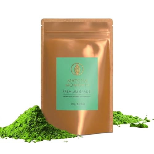 Image of inchMatcha Tea Powder, Authentic Japanese Unsweetened Pure Matcha, Premium Grade from Kagoshima Volcanic Soil, Green Tea Powder 1.06oz (30g) inch