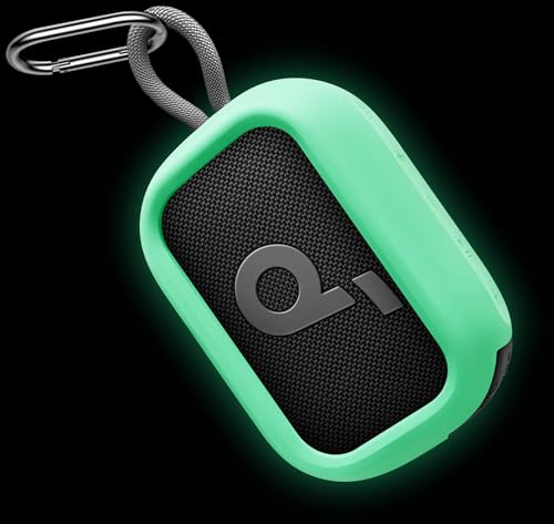 Image of Geiomoo Silicone Case for Anker Soundcore Select 4 Go Speaker, Protective Portable Scratch Shock Resistant Cover (Luminous Green)