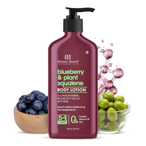 Botanic Hearth Blueberry and Plant Squalene Lotion pour le corps 16 fl oz
