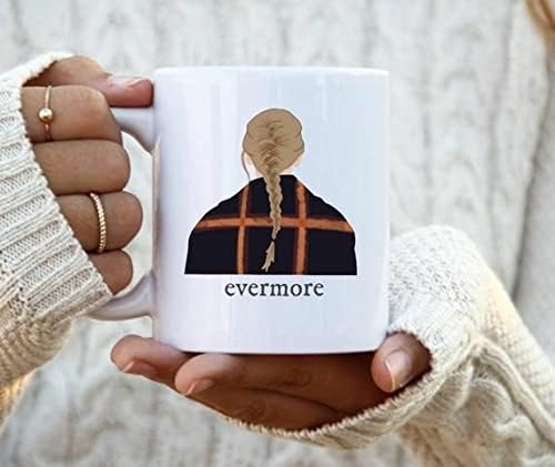 CRAFT MANIACSEVERMORE SONG SUNG BY T S WHITE TEA/ COFFEE CERAMIC MUG BY CRAFT MANIACS | BEST GIFT FOR POP SINGER LOVERS