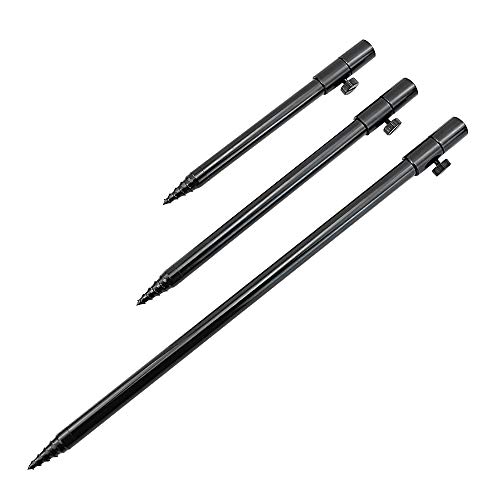  Hirisi Tackle Lot de 2 piquets télescopiques p...