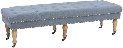 Linon Banco tradicional en gris