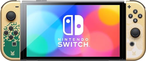 Image of Nintendo Switch OLED with (The Legend Of Zelda Tears Of The Kingdom Edition) Joy-Con