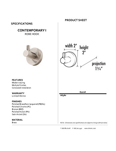 Alno A8380-PC, Polished Chrome