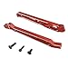 Aluminum Front & Rear Set for Arrma 1/8 Typhon 6S BLX, Outcast 6S BLX, Notorious 6S – Heavy Duty Upgrade, Replaces ARA320555 (Red)