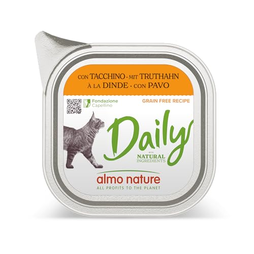 Almo Nature Daily Alimento Umido Gatti Tacchino 100g