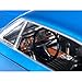C.P.M. MPC: 1:25 Scale Model Kit - 1967 Pontiac GTO - Blue, 85+ Parts - Skill Level 2, Authentic Vehicle Building Kit, Replica Classic Car, Age 14+