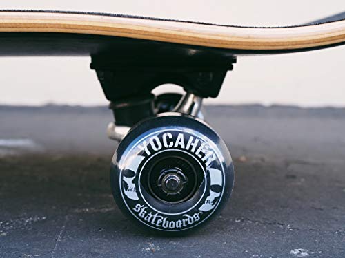 Yocaher Skateboard Blank Complete 31" X 7.75" Skateboards, Double Kick Kicktail Concave Canadian Maple Deck, Skate Board For Kids Teens Adults Boys Girls Pro & Beginners #TOP6