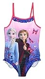 Frozen 2 Mädchen Badeanzug, Alter 3 - 8 Jahre, violett, 3-4 Jahre