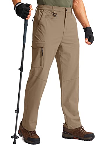 G Gradual Men's Hiking Cargo Pants Water Resistant Quick Dry Lightweight Outdoor Tactical Pants for Men with Multi Pocket