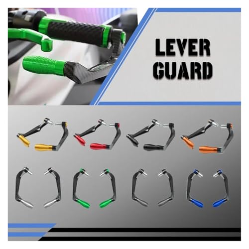 Protection leviers de frein YZF R6 alu CNC bleu 22 mm