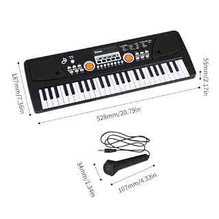 Électronique clavier Piano Piano Électrique À Orgue Électronique USB, 49 Touches, Avec Microphone, Musique Numérique Noire, Instrument De Clavier Électronique - Les Beatles, Paul McCartney, John Lennon, RIngo Starr, George Harrison Électronique clavier Piano Piano Électrique À Orgue Électronique USB, 49 Touches, Avec Microphone, Musique Numérique Noire, Instrument De Clavier Électronique – Image 3