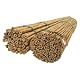 Bambusstäbe Set für Blumenstützen und Pflanzenstützen 120 cm 25 Stück