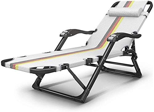 Chaise longue inclinable robuste poids C avec appuie-tête amovible - 4