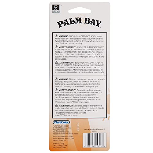 Image of Plasticolor 005313R01 Beach Day Pina Colada Scented Gel Air Freshener