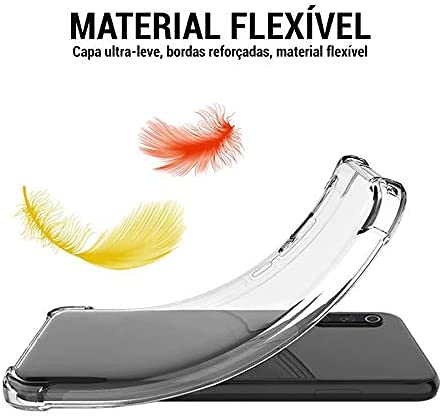 Capa Anti Impacto compatível com Xiaomi Poco X3 Pro + Película 5D Nano Cerâmica + Kit Aplicação [Sky