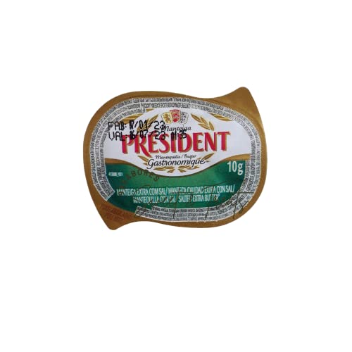 Manteiga Gastronomique Président em Blister 24 un x 10g cada