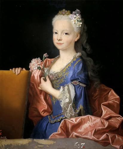 Pintura murales decor Mariana de España Jean Ranc para tu salón