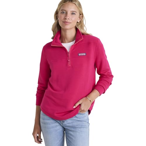 vineyard vines Women's Dreamcloth Shep Shirt, Charm Pink, XS