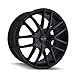 TR60 18x8, Bolt Pattern: 5x112/120, Offset: 40, FULL MATTE BLACK, set of 1